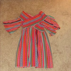 FLYING TOMATO Vici collection striped dress